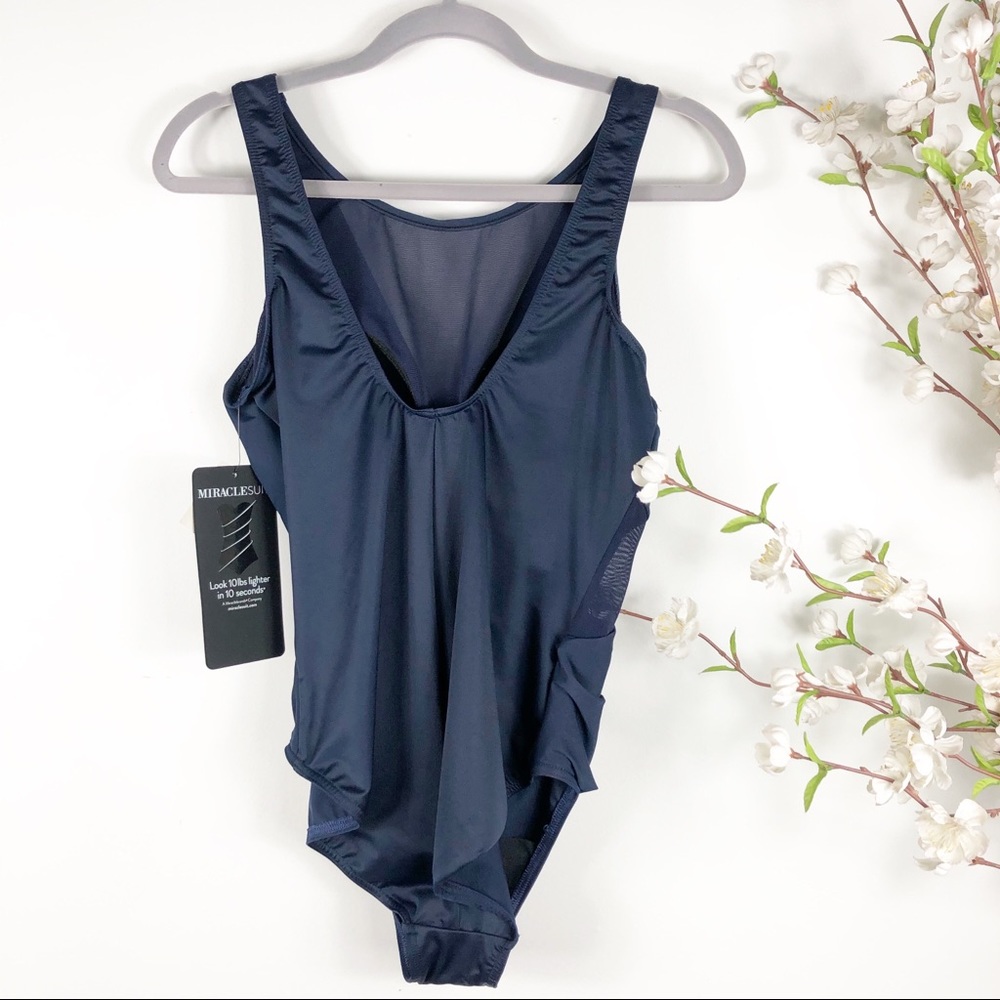 Miraclesuit Illusionist Palma Midnight One-Piece - Picture 5 of 6